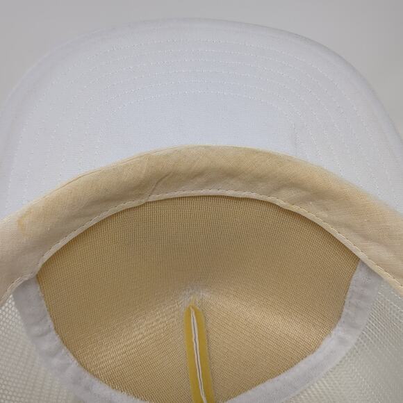 Northshore, Hawaii Snapback Trucker Hat White One Size Adjustable Rope KC - Picture 8 of 9